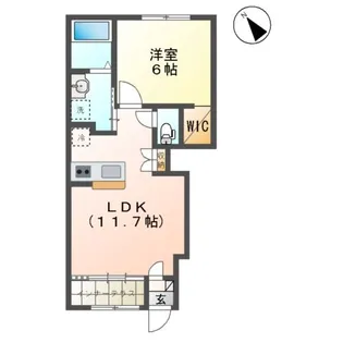 エスペランサ【1階】の間取り
