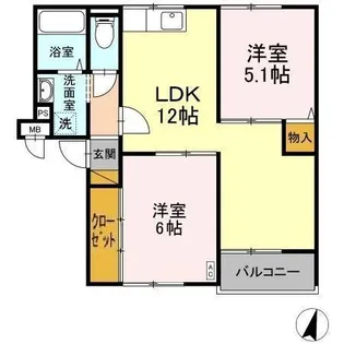 フェニックスA【1階】の間取り
