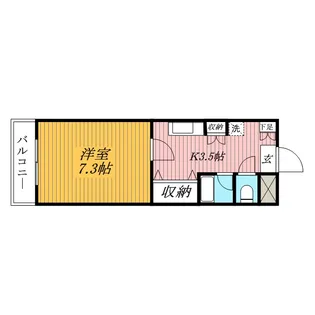 本町アンディ【7階】の間取り
