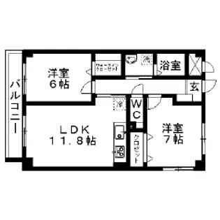 NTマンション【3階】の間取り