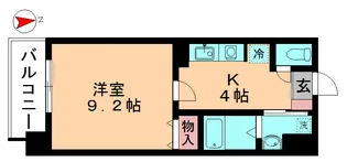 マウンテンヒルズ新千葉Ⅰ番館【6階】の間取り