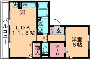 サキクサノ郷Ⅲ【1階】の間取り