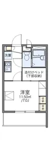 レオパレスおもひで【3階】の間取り