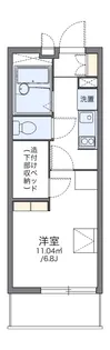 レオパレスドエルシンヤマ【1階】の間取り