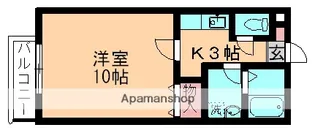 グランメール・K【205号室】の間取り