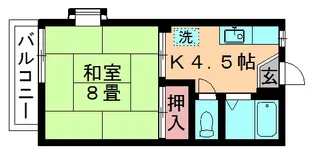 ペアシティルネッサンス【2階】の間取り