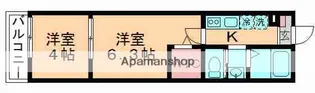 千葉県千葉市稲毛区穴川4丁目【アパート】の間取り
