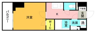 プライムメゾン千葉新町【8階】の間取り