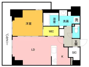 プライムメゾン千葉新町【13階】の間取り