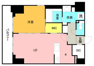 プライムメゾン千葉新町【9階】の間取り
