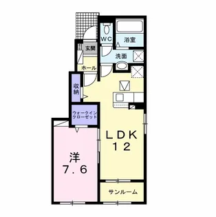コンフォールGR Ⅱ【1階】の間取り