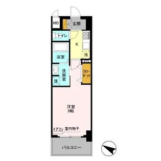 G’ーNOTE【5階】の間取り