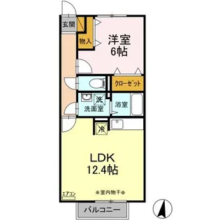 エスペランサ Ⅰ【2階】の間取り