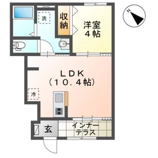ウィズダム コート【1階】の間取り
