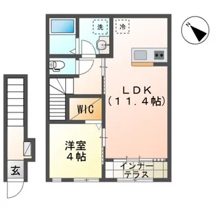 ウィズダム コート【2階】の間取り