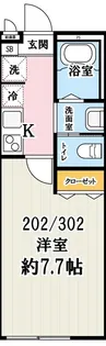 (仮称)キャメル稲毛2【2階】の間取り