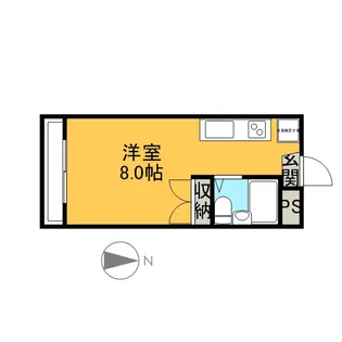 さつきマンション【2階】の間取り