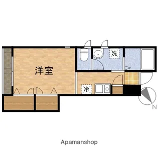 アーバン大野【1階】の間取り