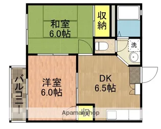 ルミエール那須【2階】の間取り