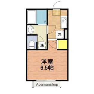 カメリヤハイツ【2階】の間取り