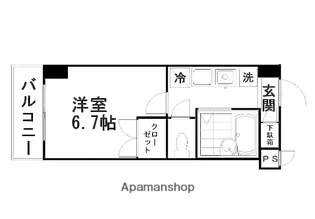 千葉県船橋市本町2丁目【マンション】の間取り