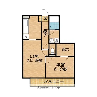 パークサイド 西船B棟【3階】の間取り
