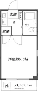 プレステージ新小岩【301号室】の間取り