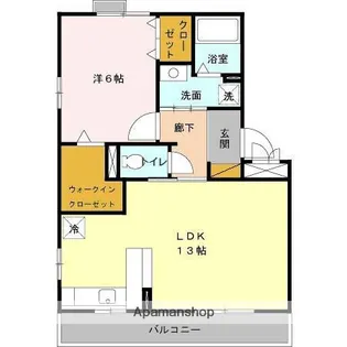 千葉県習志野市谷津6丁目【アパート】の間取り