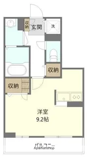 シャンテボナール【3階】の間取り