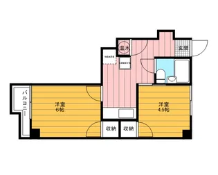 新小岩スカイマンション【7階】の間取り