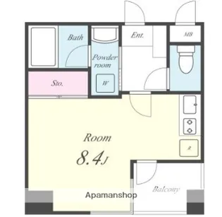 フィリアルコート【504号室】の間取り