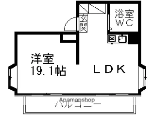 三善マンション本八幡【2階】の間取り