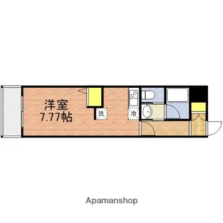SKビル弐番館【6階】の間取り