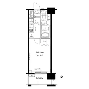 パークアクシス西船橋本郷町【2階】の間取り