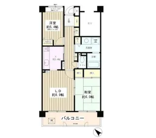 アポロハイツ【7階】の間取り