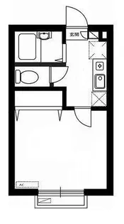 リリックコート翔【1階】の間取り