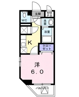 アンドルート【4階】の間取り
