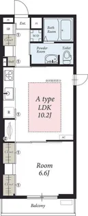 リブリ・ジョリーメゾン【2階】の間取り
