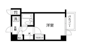 日神パレス立石第2【4階】の間取り
