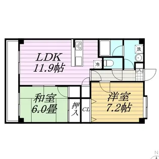 アウラ10【3階】の間取り