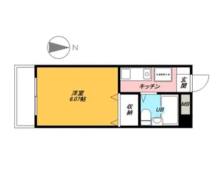 ガーデンヒルズ中山【3階】の間取り