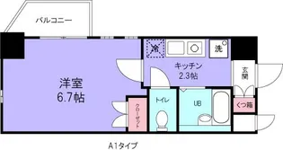 グランシャルム浦安【3階】の間取り
