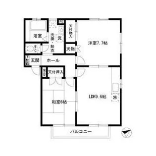 リブ・プリペア【2階】の間取り