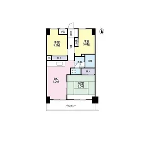 第2吉野ビル【3階】の間取り
