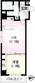 CIEL BLEU(シエルブルー)【4階】の間取り