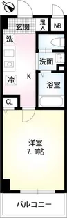 リアルジョイ船橋壱番館【2階】の間取り