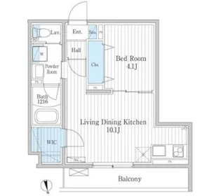 アリオッソ船橋【3階】の間取り
