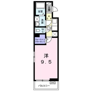 ルミナス【1階】の間取り