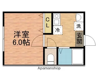 キャメル妙典【1階】の間取り