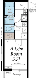 リブリ・キューブ【1階】の間取り